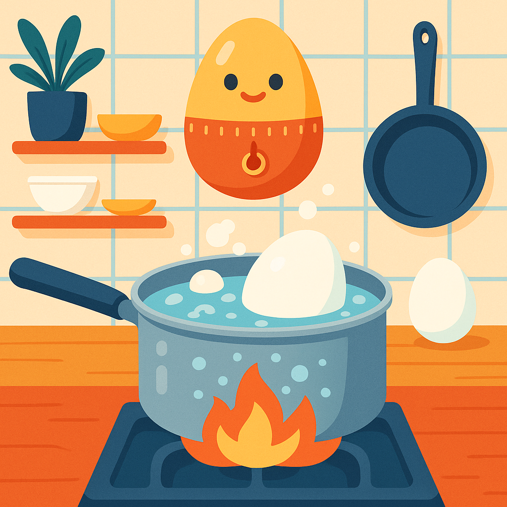Perfect egg timing
